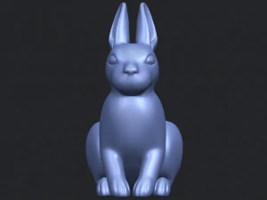 кролик 03 3D Принт Модель