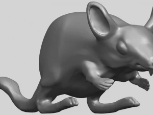 rat 01 3D Print Model