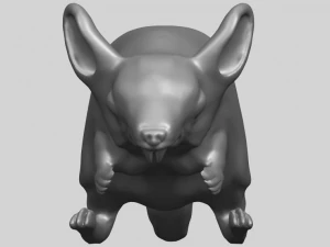 rat 01 3D Print Model