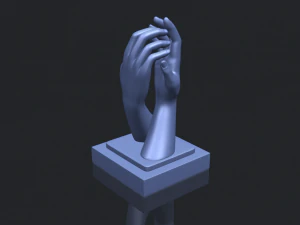 manos 02 Modelo de impresión 3D