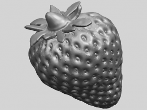 strawbery 01 3D Print Model