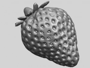 aardbei 01 3D printmodel