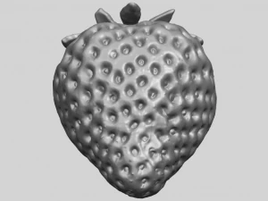 aardbei 01 3D printmodel