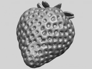 aardbei 01 3D printmodel