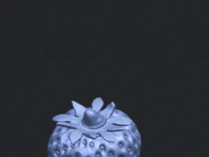 aardbei 01 3D printmodel