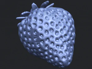 aardbei 01 3D printmodel