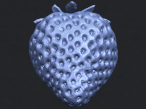 aardbei 01 3D printmodel