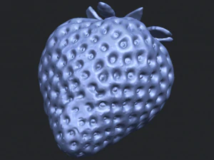 aardbei 01 3D printmodel