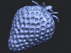 aardbei 01 3D printmodel