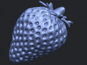 aardbei 01 3D printmodel