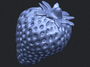 aardbei 01 3D printmodel