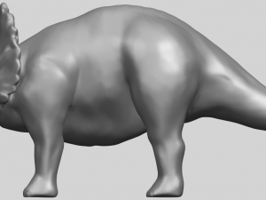 triceratops 01 3D Baskı Modeli