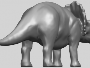 triceratops 01 3D Baskı Modeli
