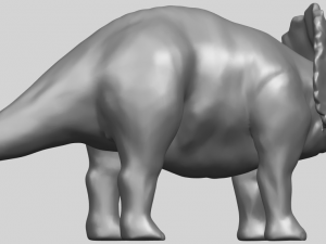 triceratops 01 3D Baskı Modeli