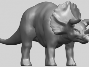 triceratops 01 3D Baskı Modeli