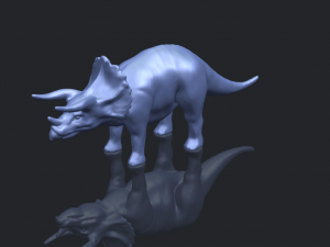triceratops 01 3D Baskı Modeli