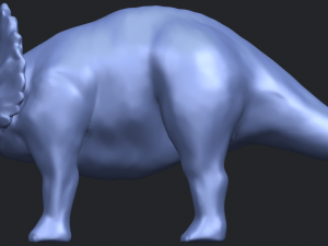 triceratops 01 3D Baskı Modeli