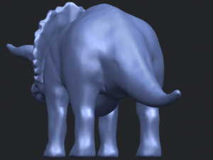 triceratops 01 3D Baskı Modeli