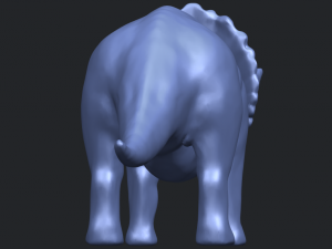 triceratops 01 3D Baskı Modeli