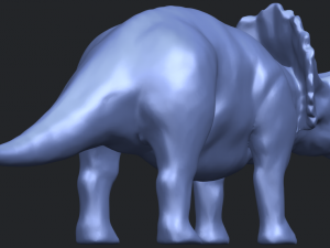 triceratops 01 3D Baskı Modeli