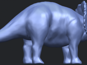 triceratops 01 3D Baskı Modeli