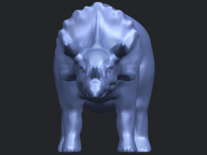 triceratops 01 3D Baskı Modeli