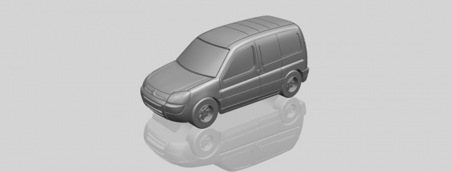 citroen berlingo belgium post Modèles 3D en vedette .c4d .max .obj .3ds .fbx .stl .blend 