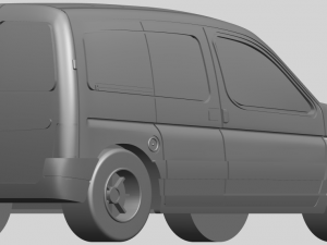 citroen berlingo belgium post Modèles 3D en vedette