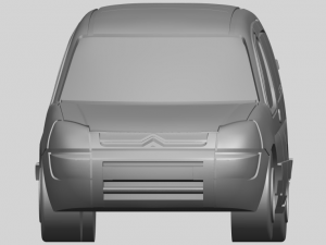 citroen berlingo belgium post Modèles 3D en vedette