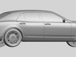 bentley arnage 2010 Model Cetak 3D