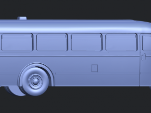 mercedes benz o6600 bus 1950 3D Принт Модель