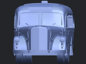 mercedes benz o6600 bus 1950 3D Принт Модель
