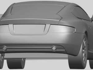 aston martin db9 coupe 3D Print Model