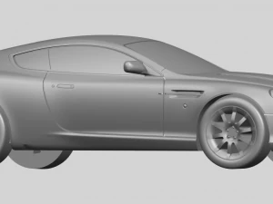 aston martin db9 coupe 3D Print Model