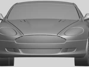 aston martin db9 coupe 3Dプリントモデル