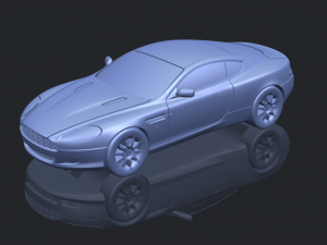 aston martin db9 coupe 3Dプリントモデル