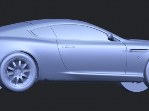 aston martin db9 coupe 3Dプリントモデル