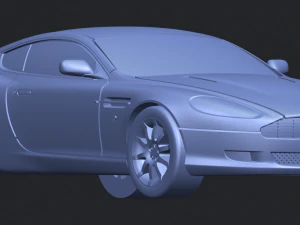 aston martin db9 coupe 3D Print Model
