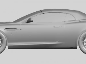 aston martin db9 cabriolet 3D Print Model
