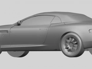 aston martin db9 cabriolet 3D Print Model