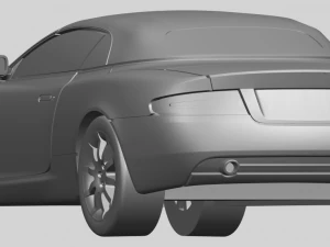 aston martin db9 cabriolet 3D Print Model