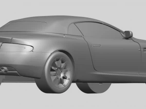 aston martin db9 cabriolet 3D Print Model