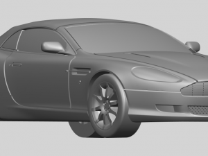aston martin db9 cabriolet Modelo de impresión 3D