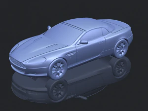 aston martin db9 cabriolet 3D Print Model