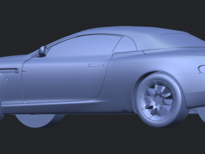 aston martin db9 cabriolet Modelo de impresión 3D