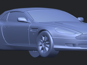 aston martin db9 cabriolet Modelo de impresión 3D