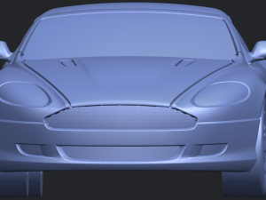 aston martin db9 cabriolet Modelo de impresión 3D