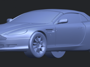 aston martin db9 cabriolet Modelo de impresión 3D