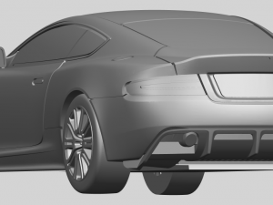 aston martin dbs Modelo de impresión 3D