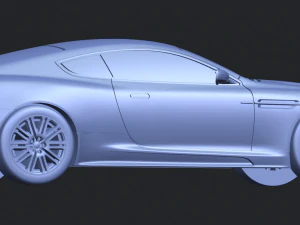 aston martin dbs 3D Print Model